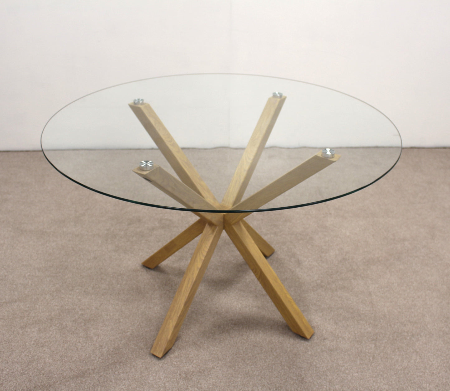 Circular Glass Table