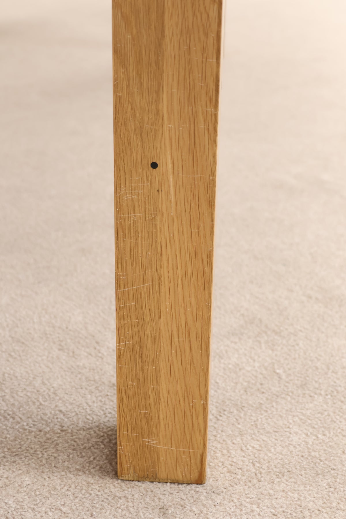 Extendable Oak Dining Table & Chairs