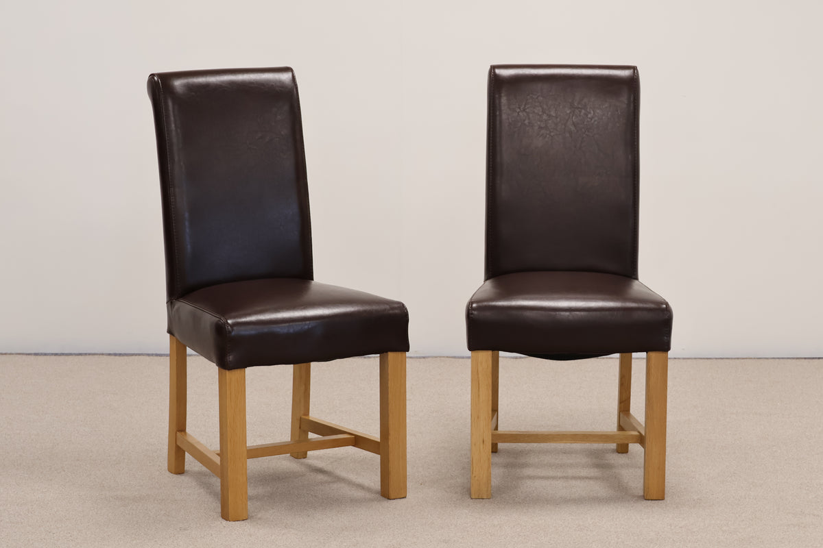 Extendable Oak Dining Table & Chairs