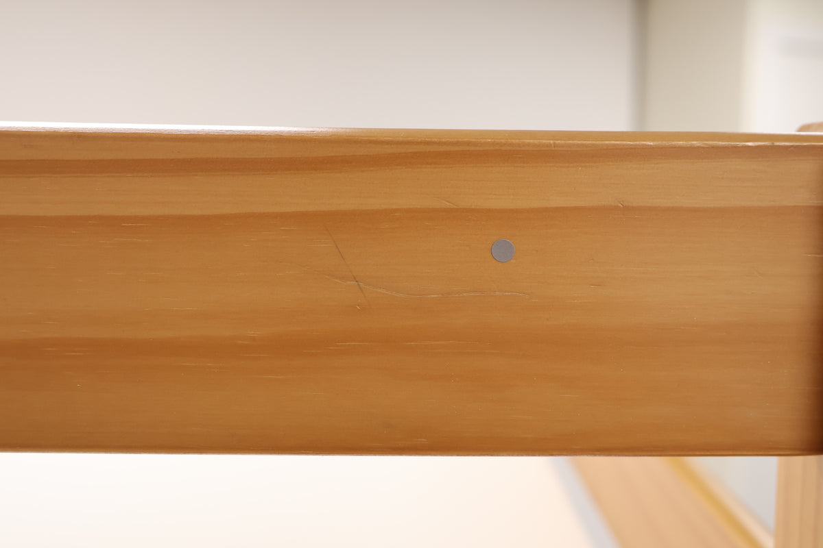 Pine Bunk Bed With Sanitised Mattresses