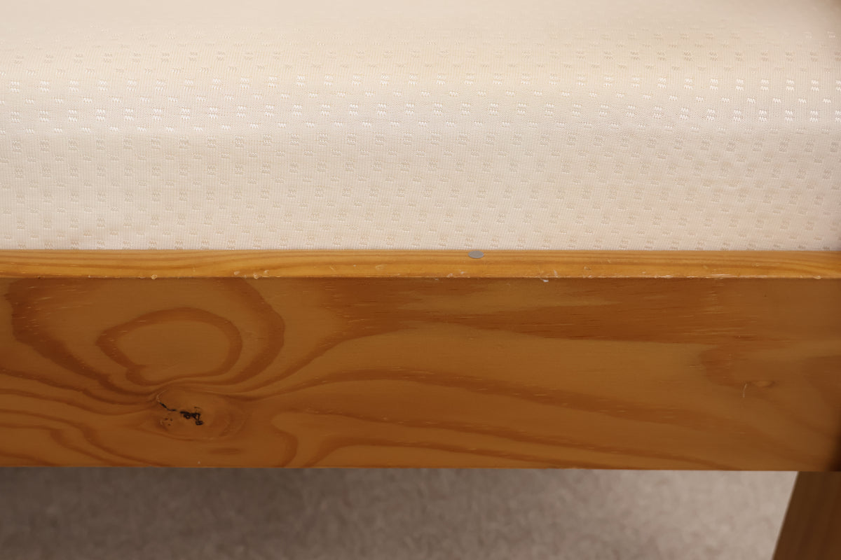 Pine Bunk Bed With Sanitised Mattresses