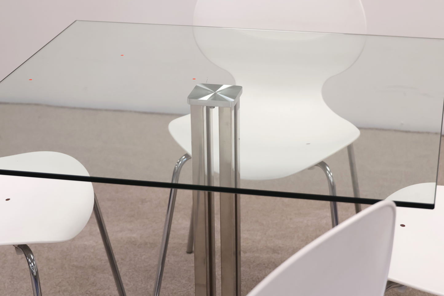 Glass Table and Chairs