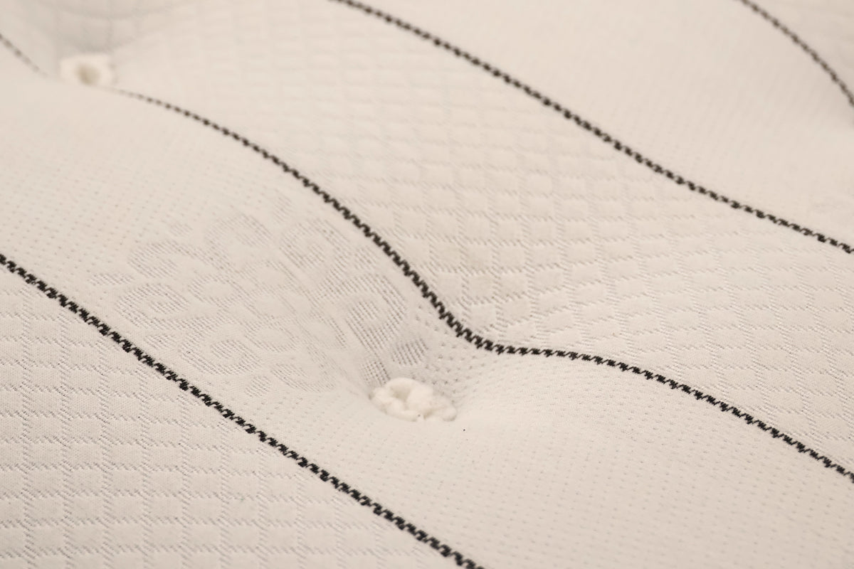 Grey Bed with Mattress