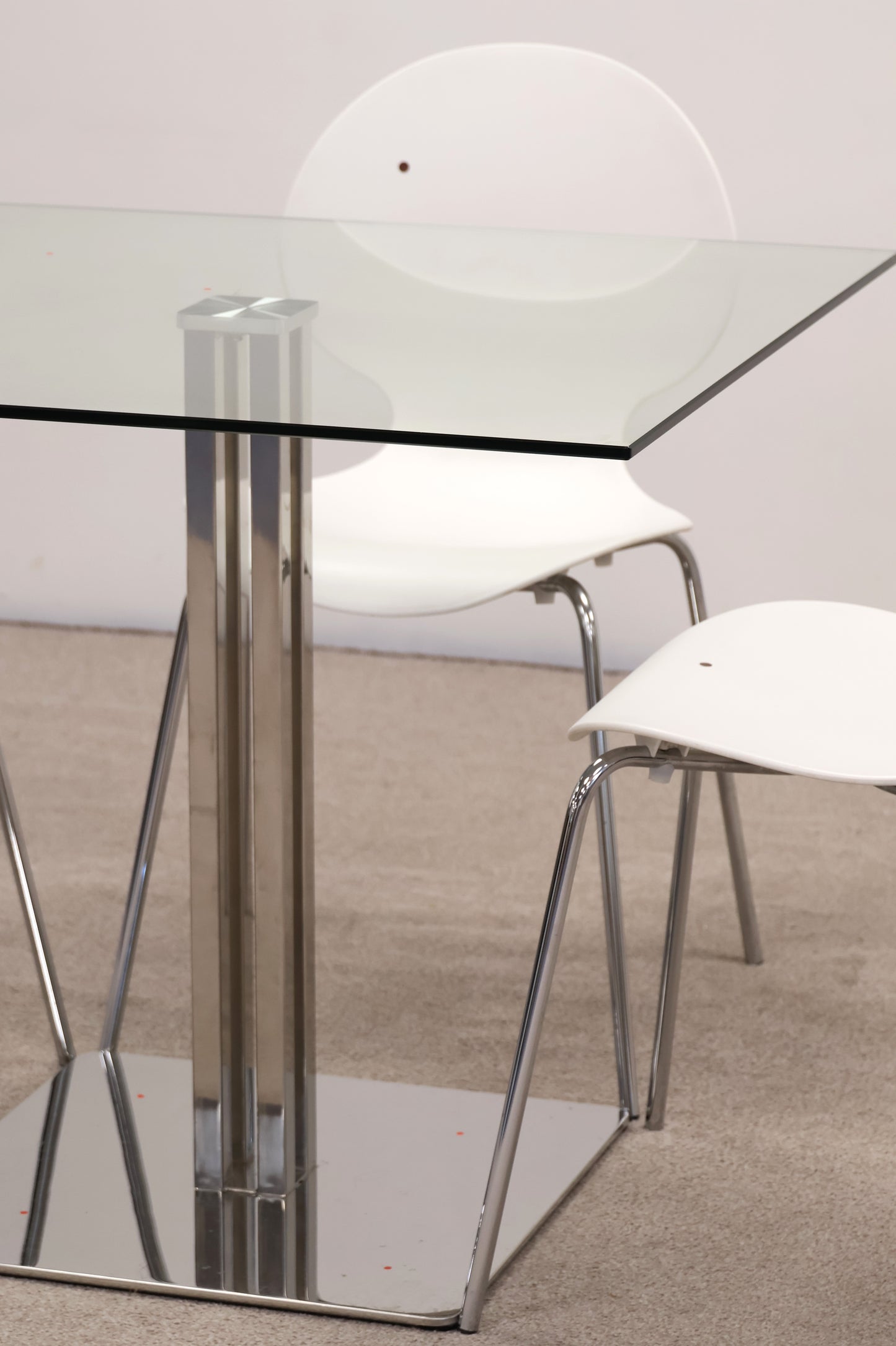 Glass Table and Chairs