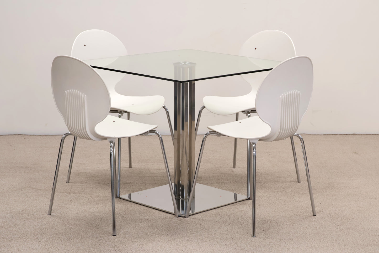 Glass Table and Chairs