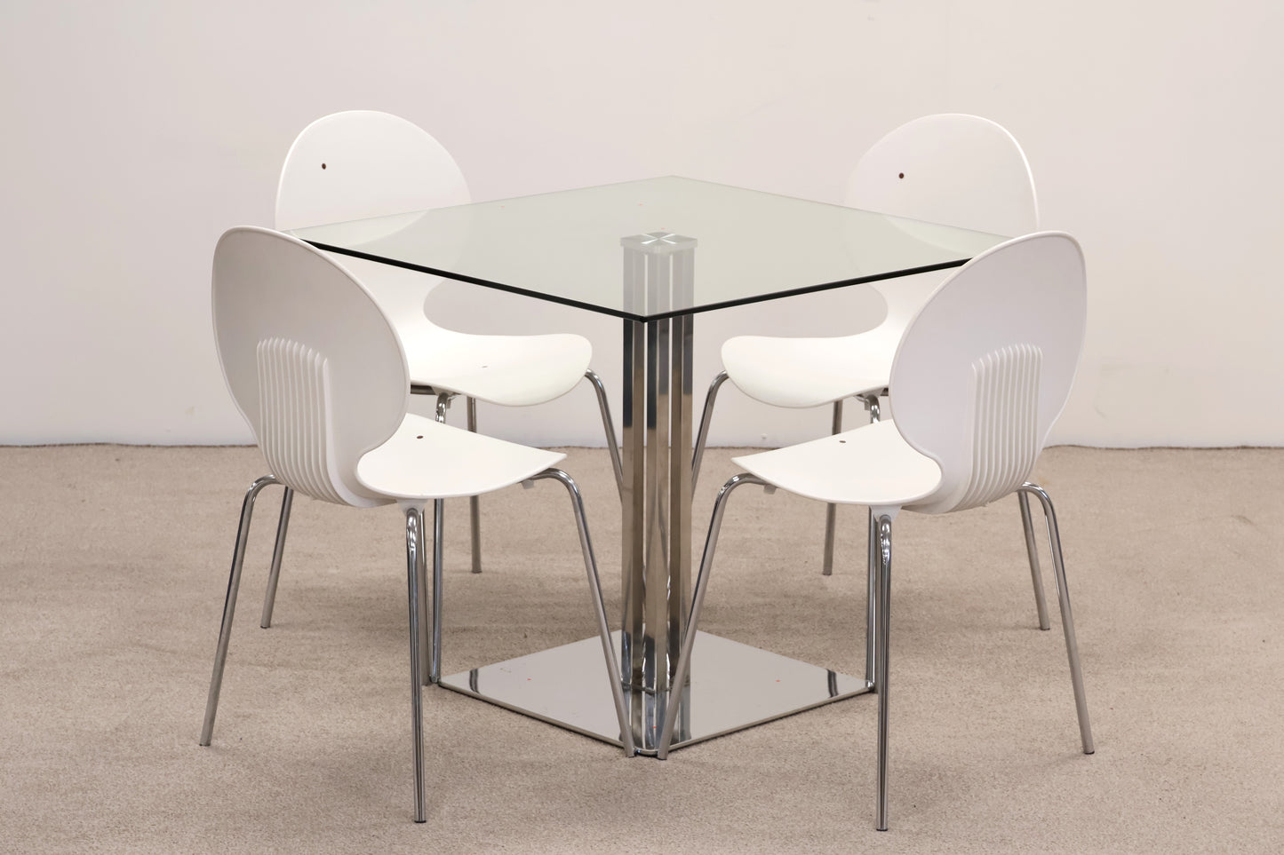 Glass Table and Chairs