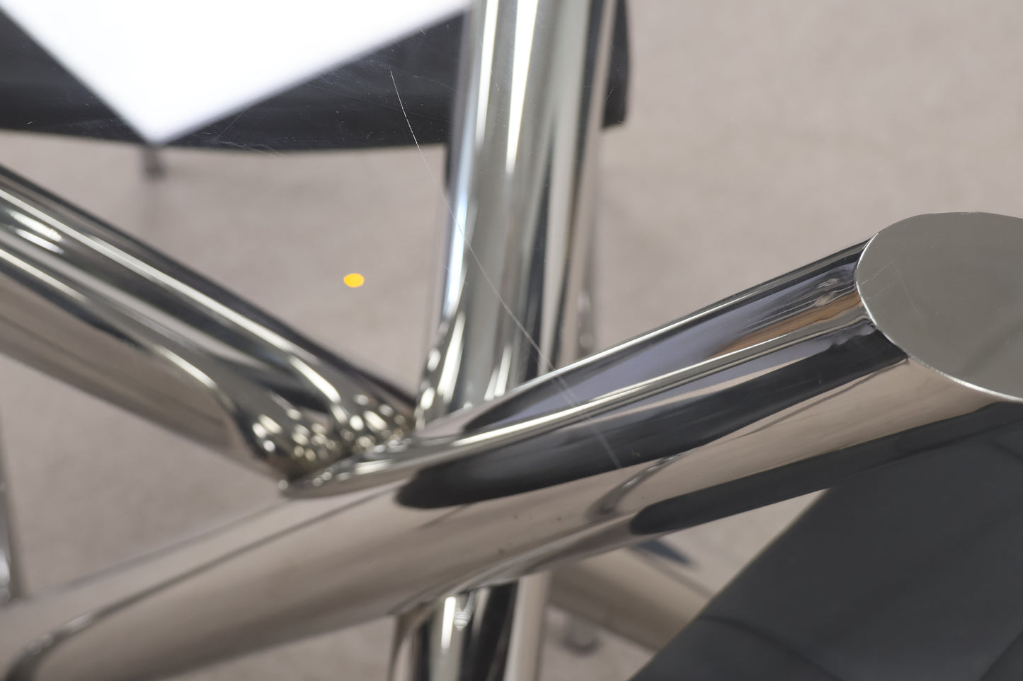 Circular Glass Table and Chairs