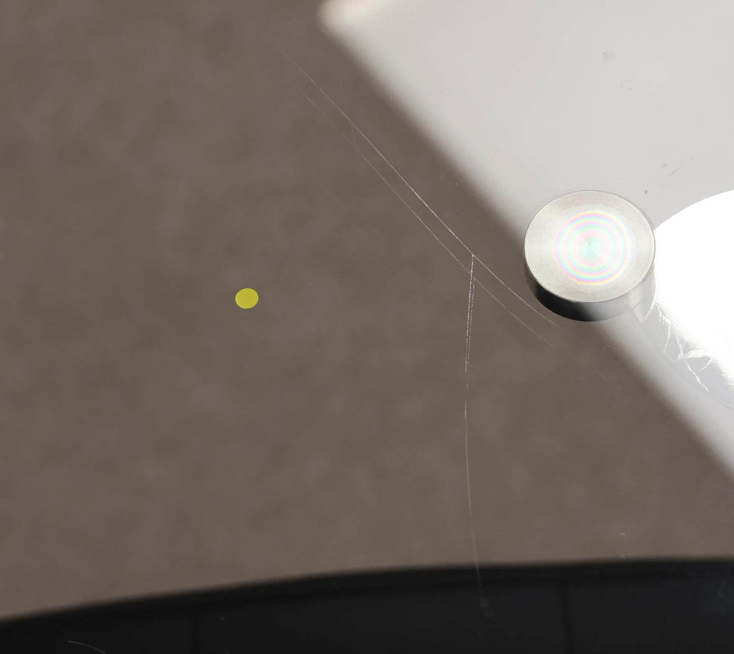 Circular Glass Table and Chairs