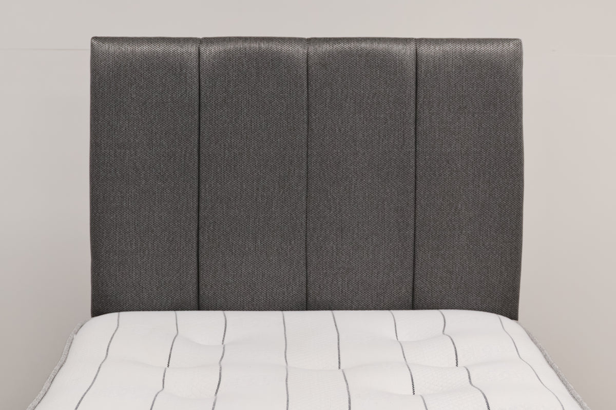 Grey Bed with Mattress