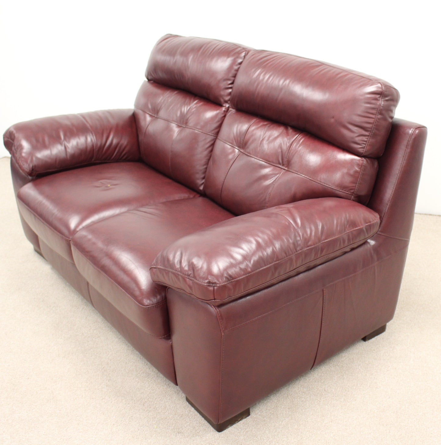 Burgundy Sofa