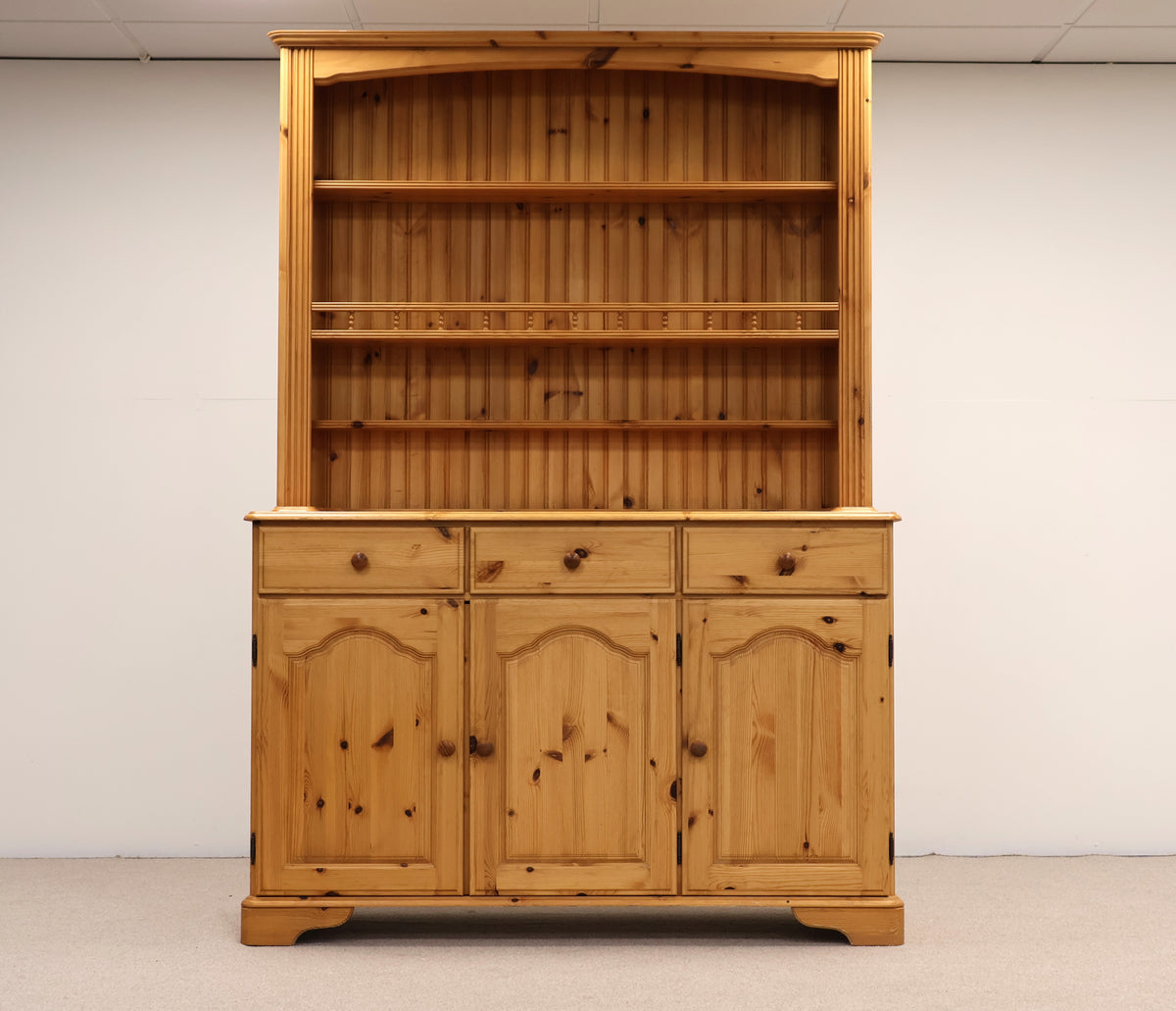 Traditional Pine Dresser by Bradgate Furniture