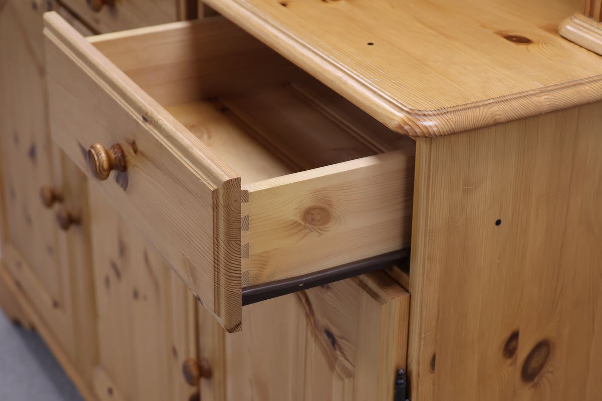 Traditional Pine Dresser by Bradgate Furniture