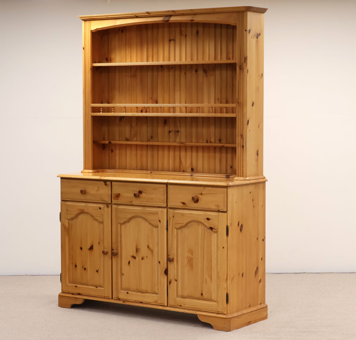 Traditional Pine Dresser by Bradgate Furniture