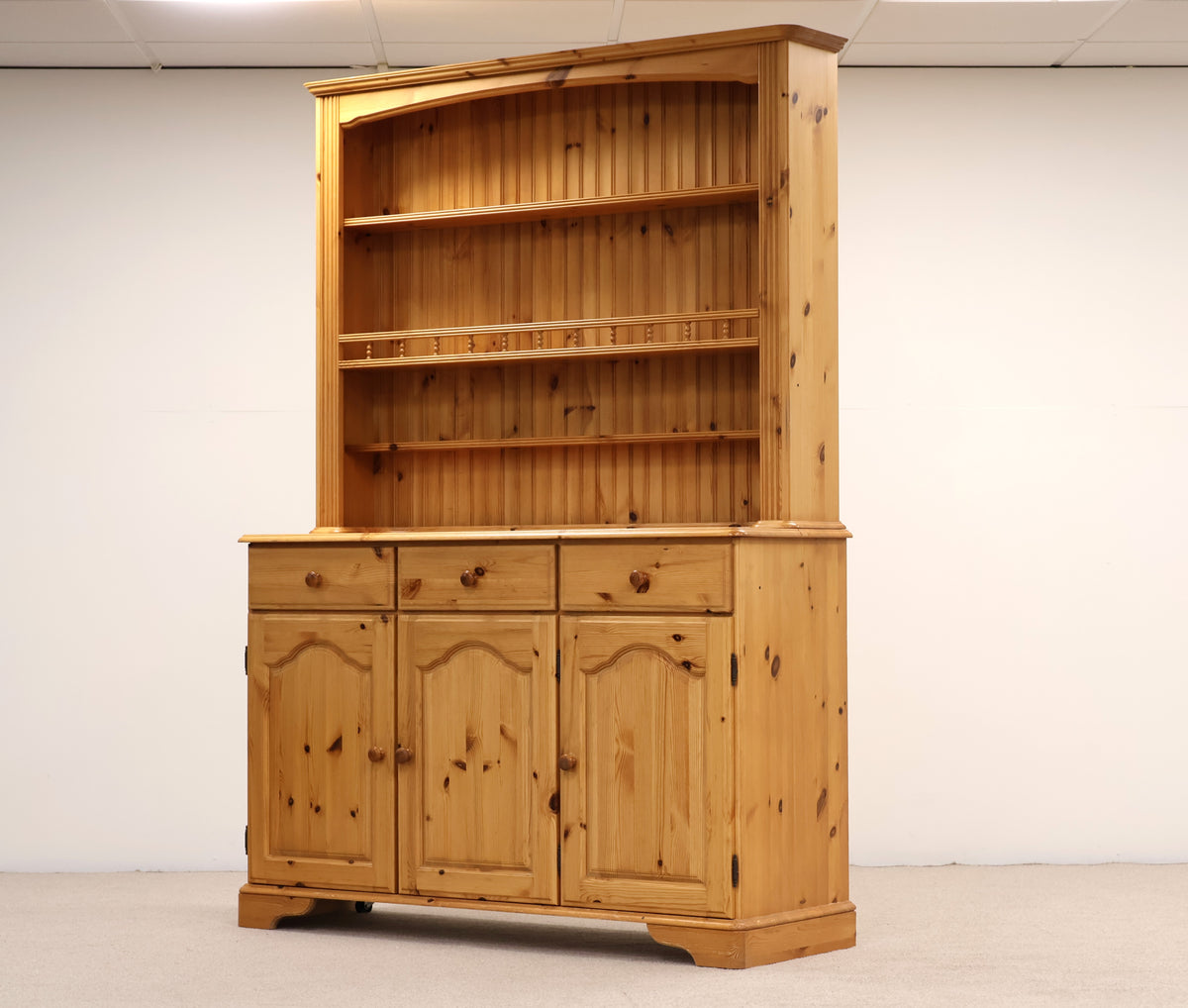 Traditional Pine Dresser by Bradgate Furniture