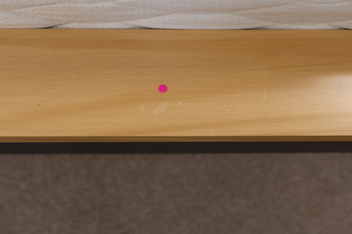 Double Bed Frame with Sanitised Mattress