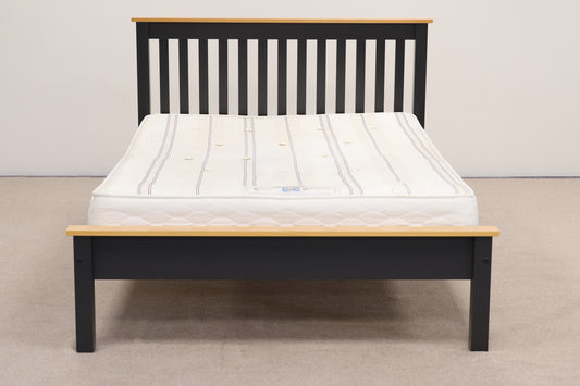 Double Bed Frame with Sanitised Mattress