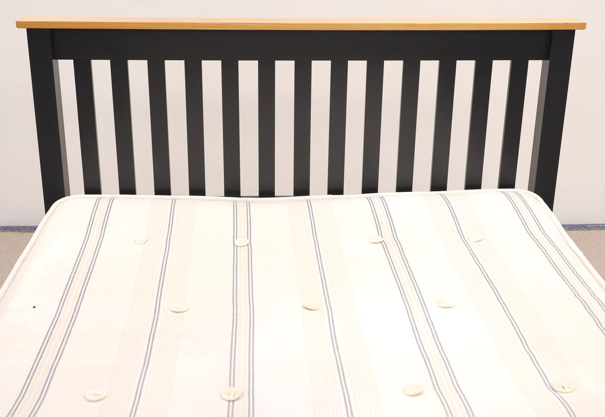 Double Bed Frame with Sanitised Mattress