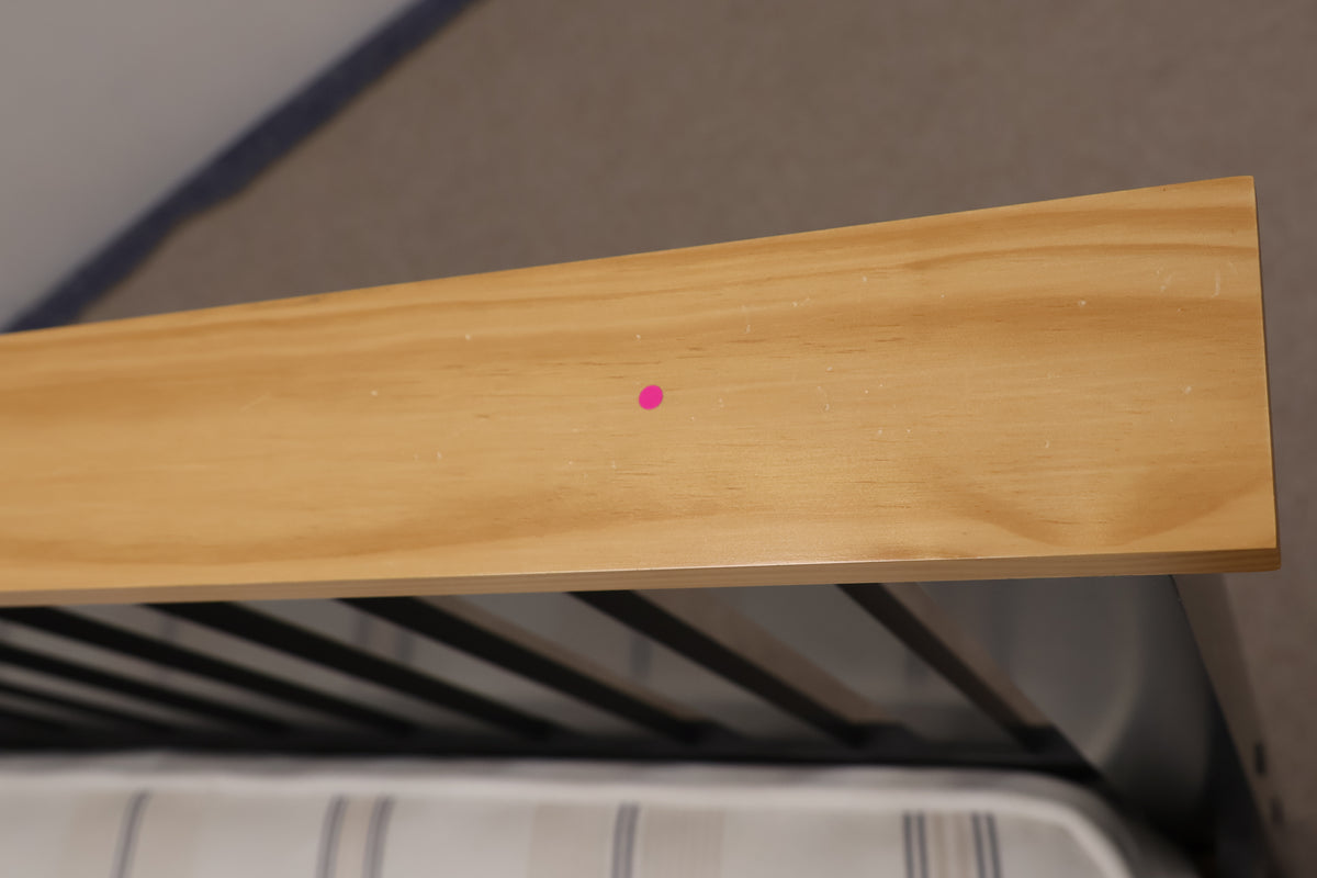 Double Bed Frame with Sanitised Mattress