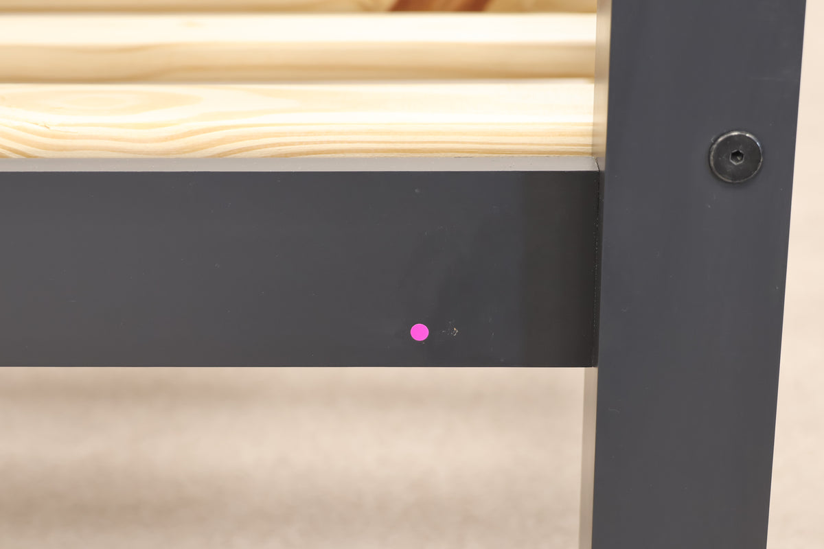Double Bed Frame with Sanitised Mattress