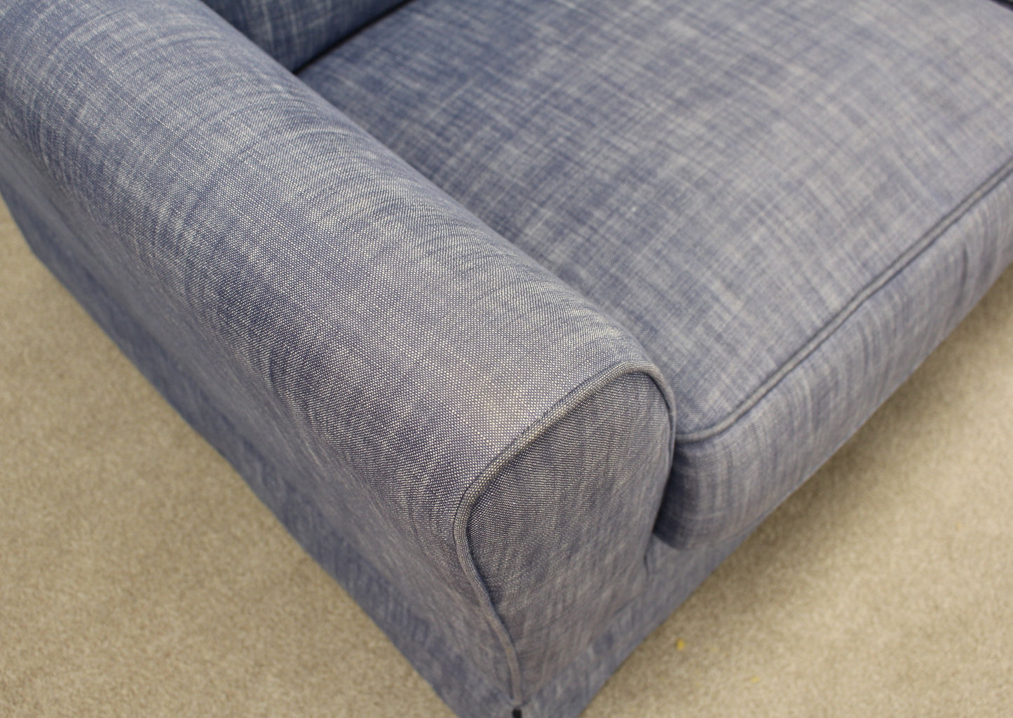 Blue Fabric Sofa by John Lewis