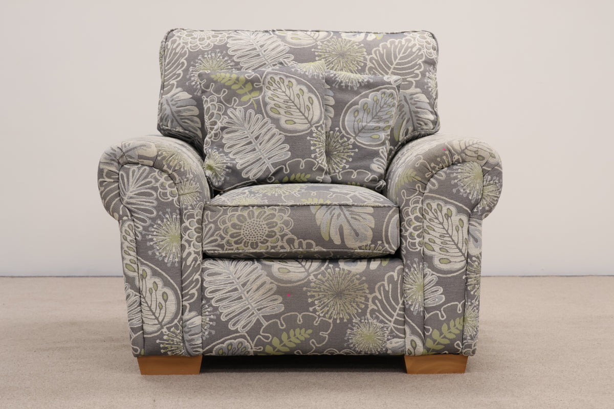 Floral Armchair