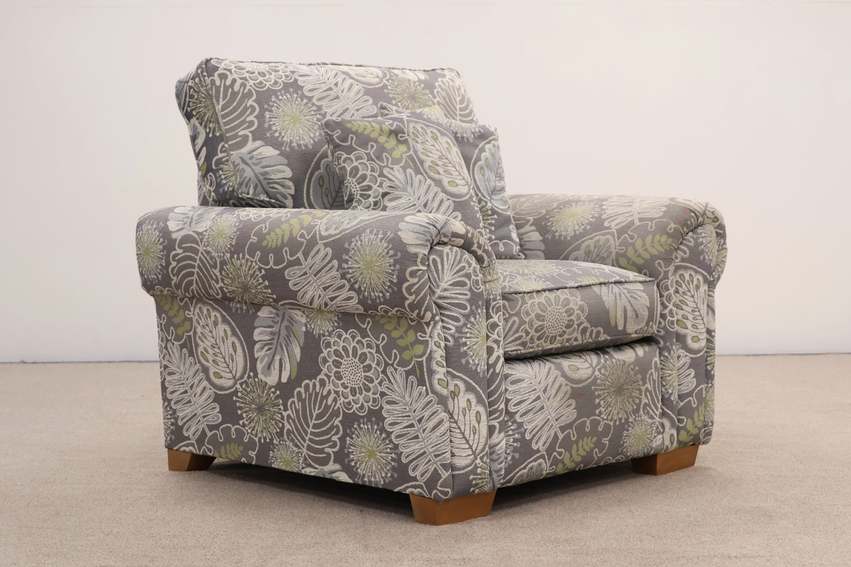 Floral Armchair