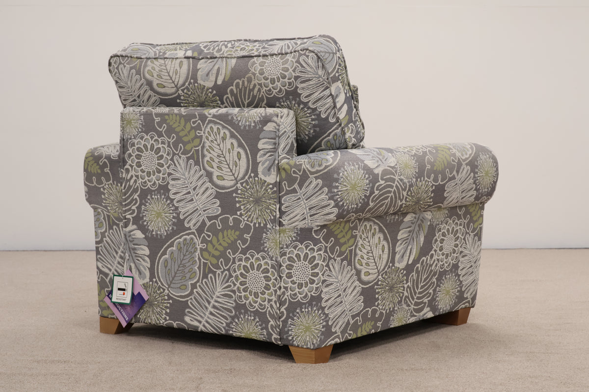 Floral Armchair