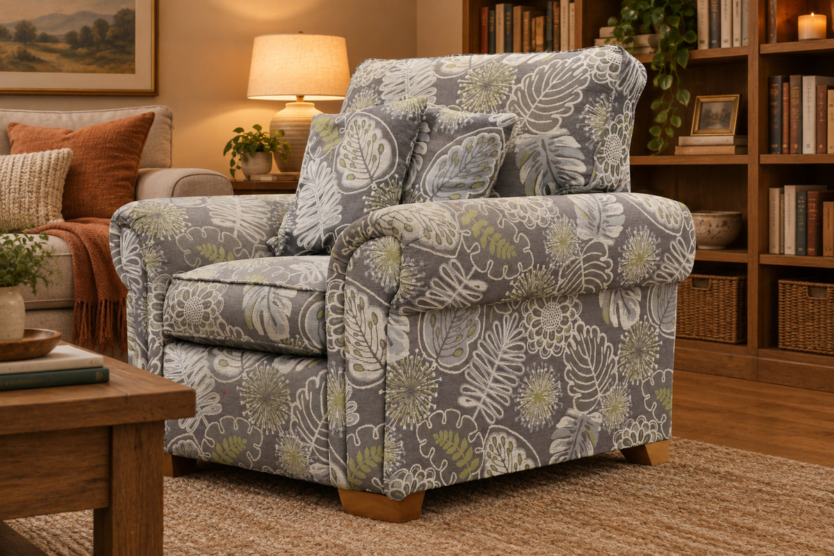 Floral Armchair
