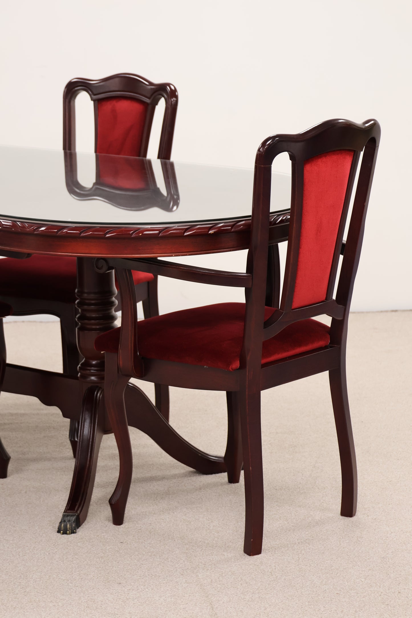 Mahogany Extendable Table