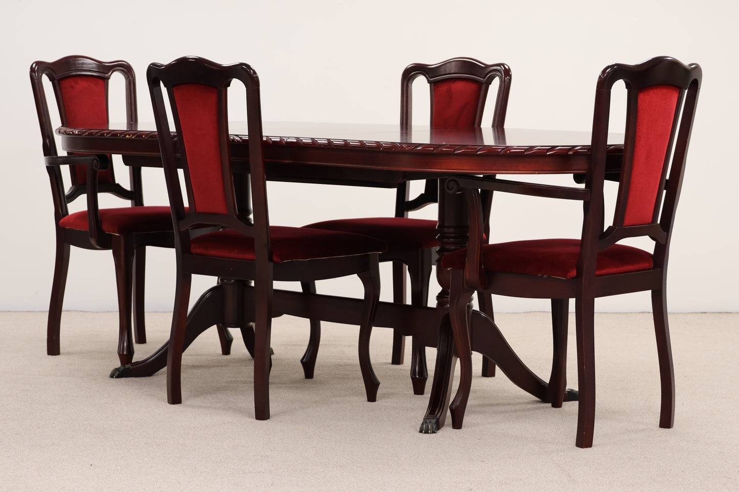 Mahogany Extendable Table
