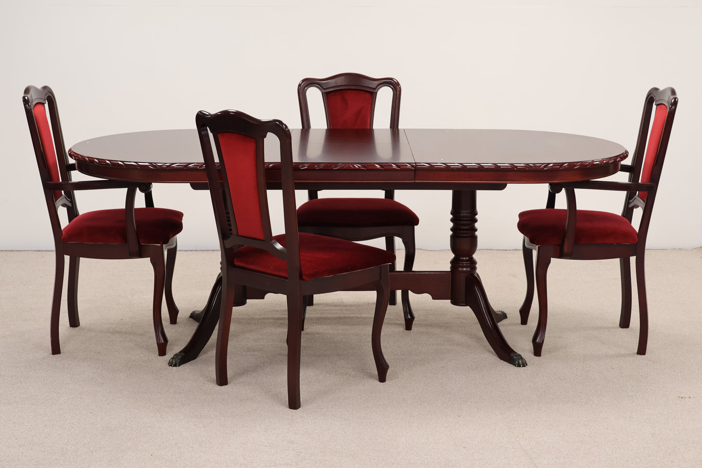 Mahogany Extendable Table