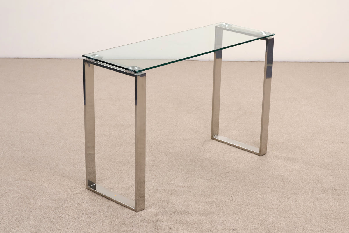 Glass Console Table