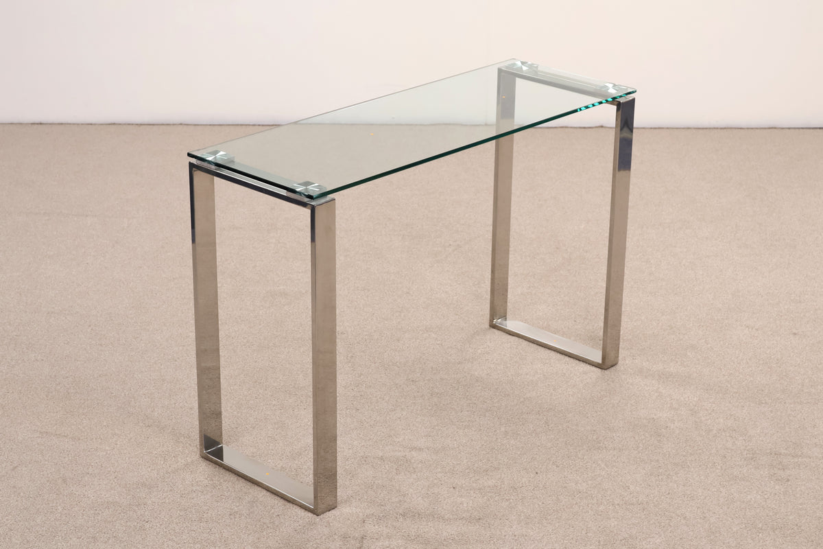 Glass Console Table