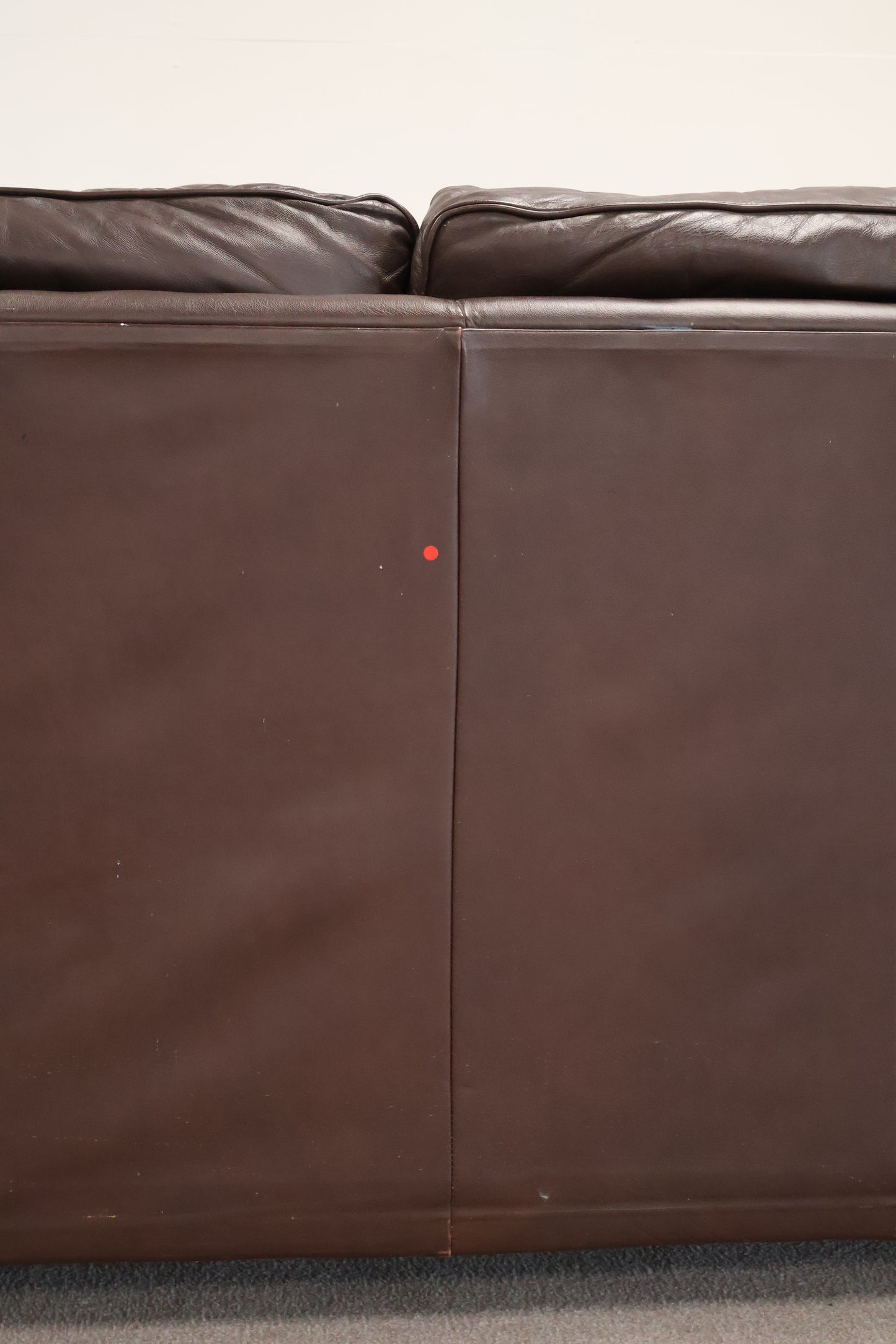 Brown Leather Sofa