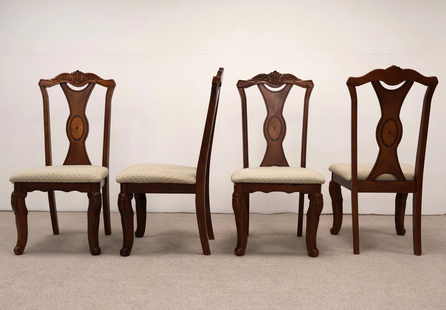 Mahogany Dining Table and Chairs