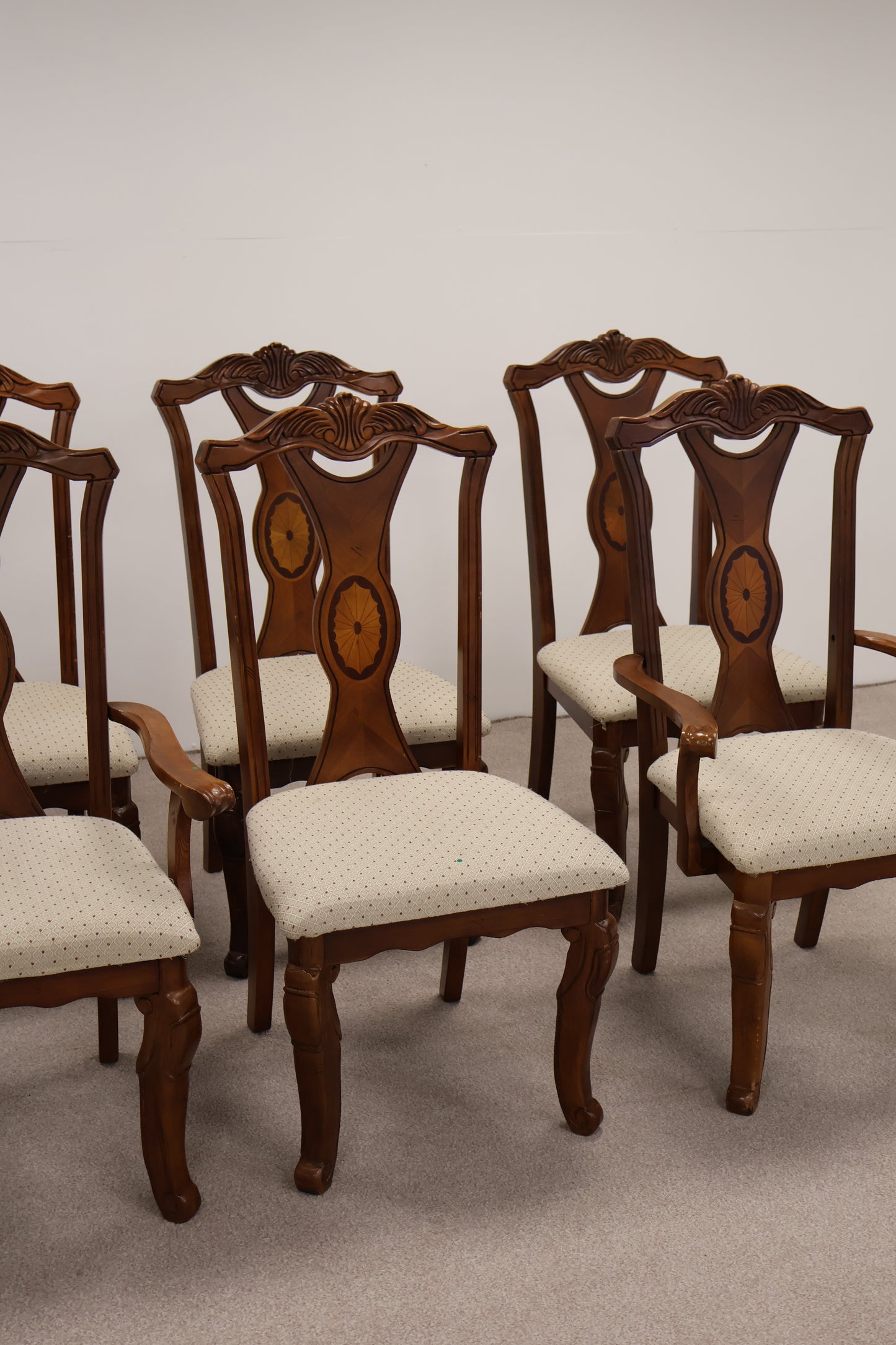 Mahogany Dining Table and Chairs