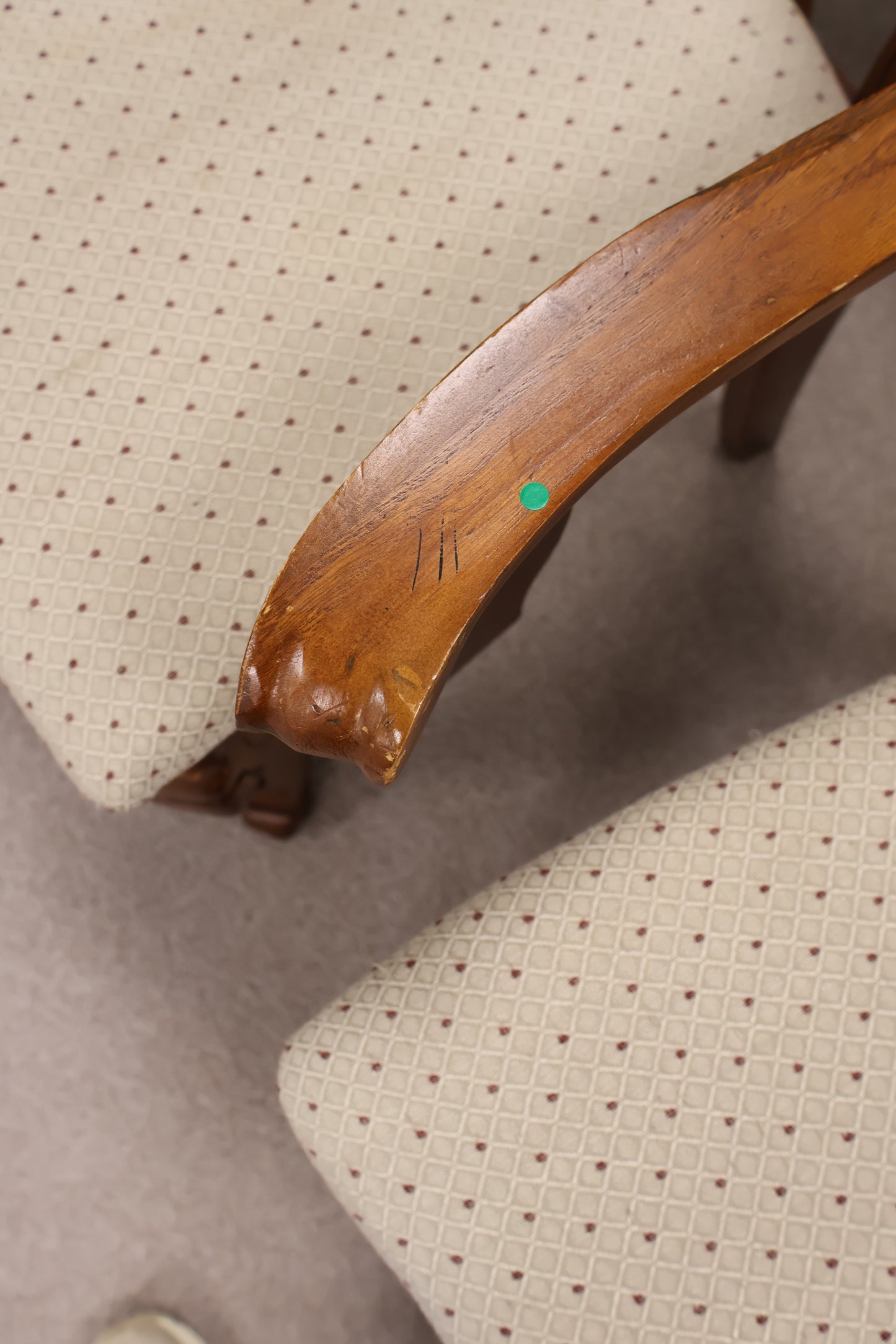 Mahogany Dining Table and Chairs