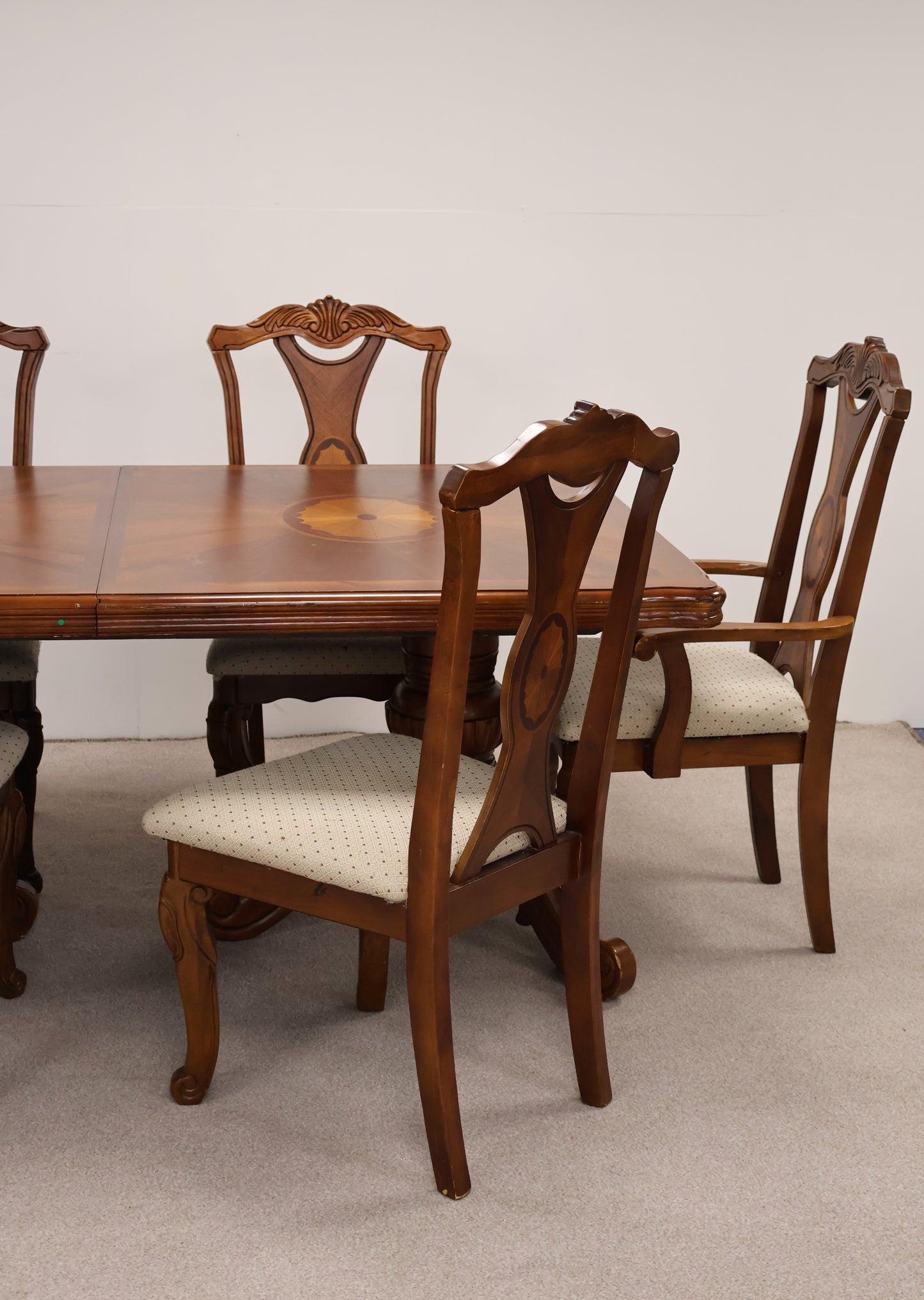 Mahogany Dining Table and Chairs