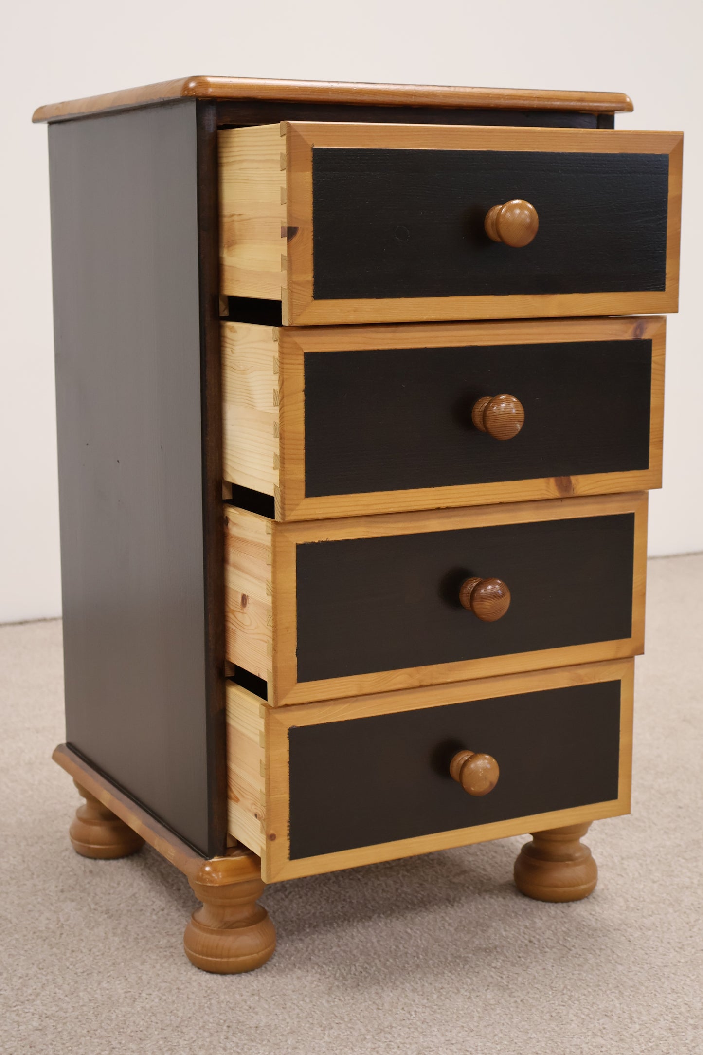 Upcycled Bedside Table with Drawers