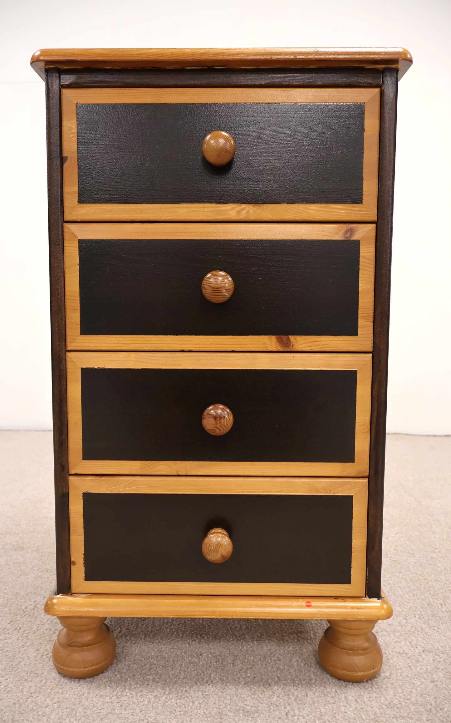 Upcycled Bedside Table with Drawers