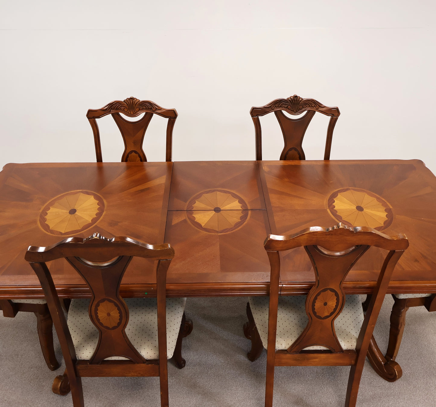 Mahogany Dining Table and Chairs