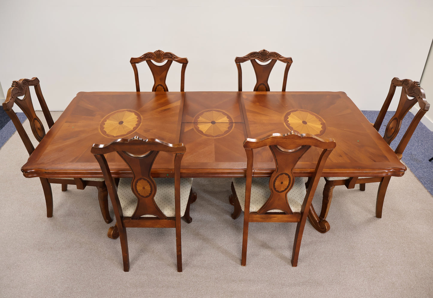 Mahogany Dining Table and Chairs