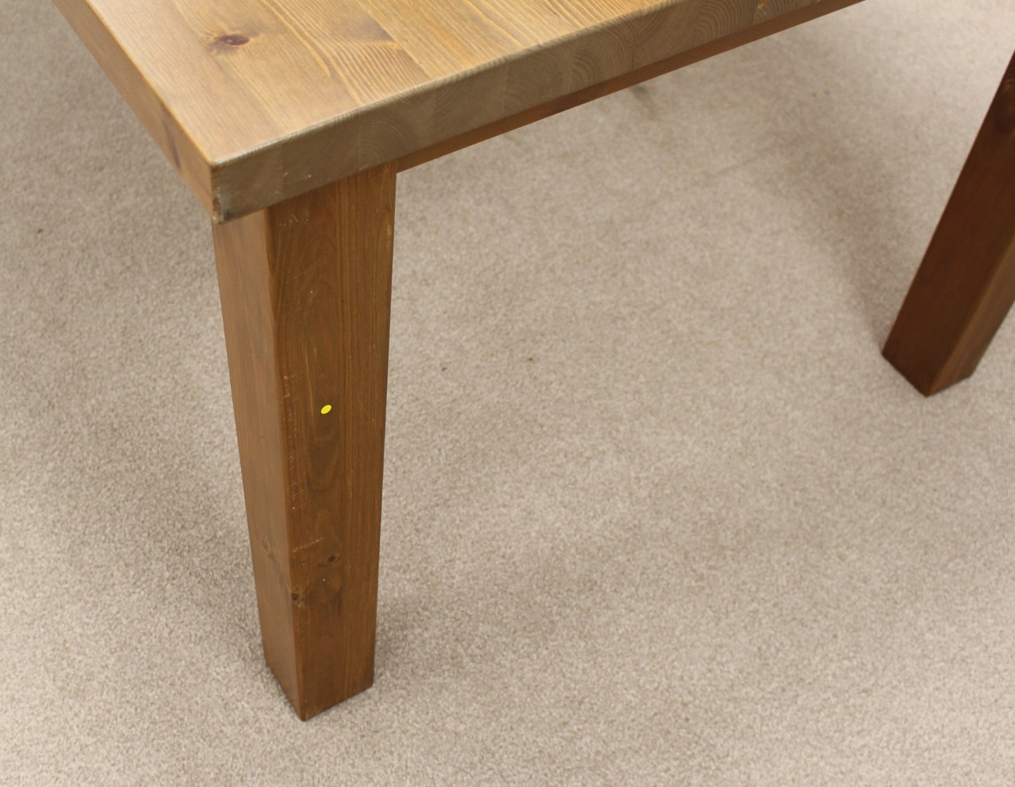 Antique Pine Dining Table and Chairs