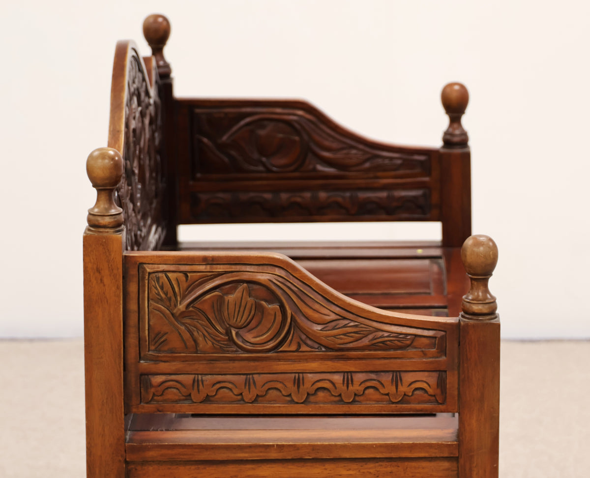 Antique Colonial Style Bench