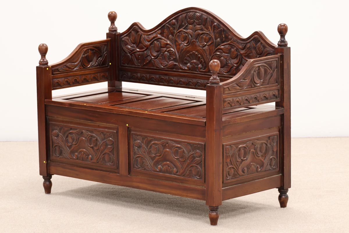 Antique Colonial Style Bench