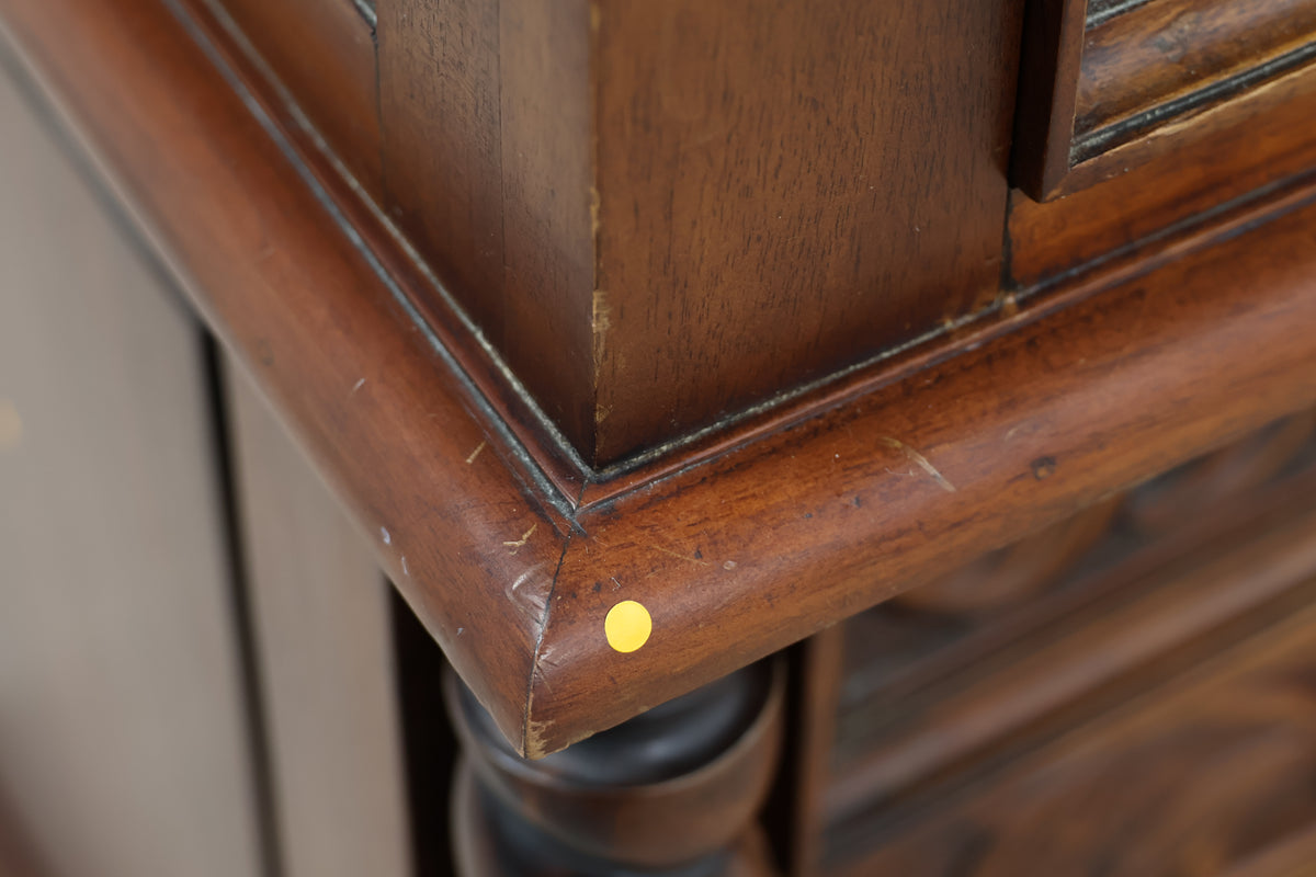 Renaissance Revival - Style Wooden Chest of Drawers