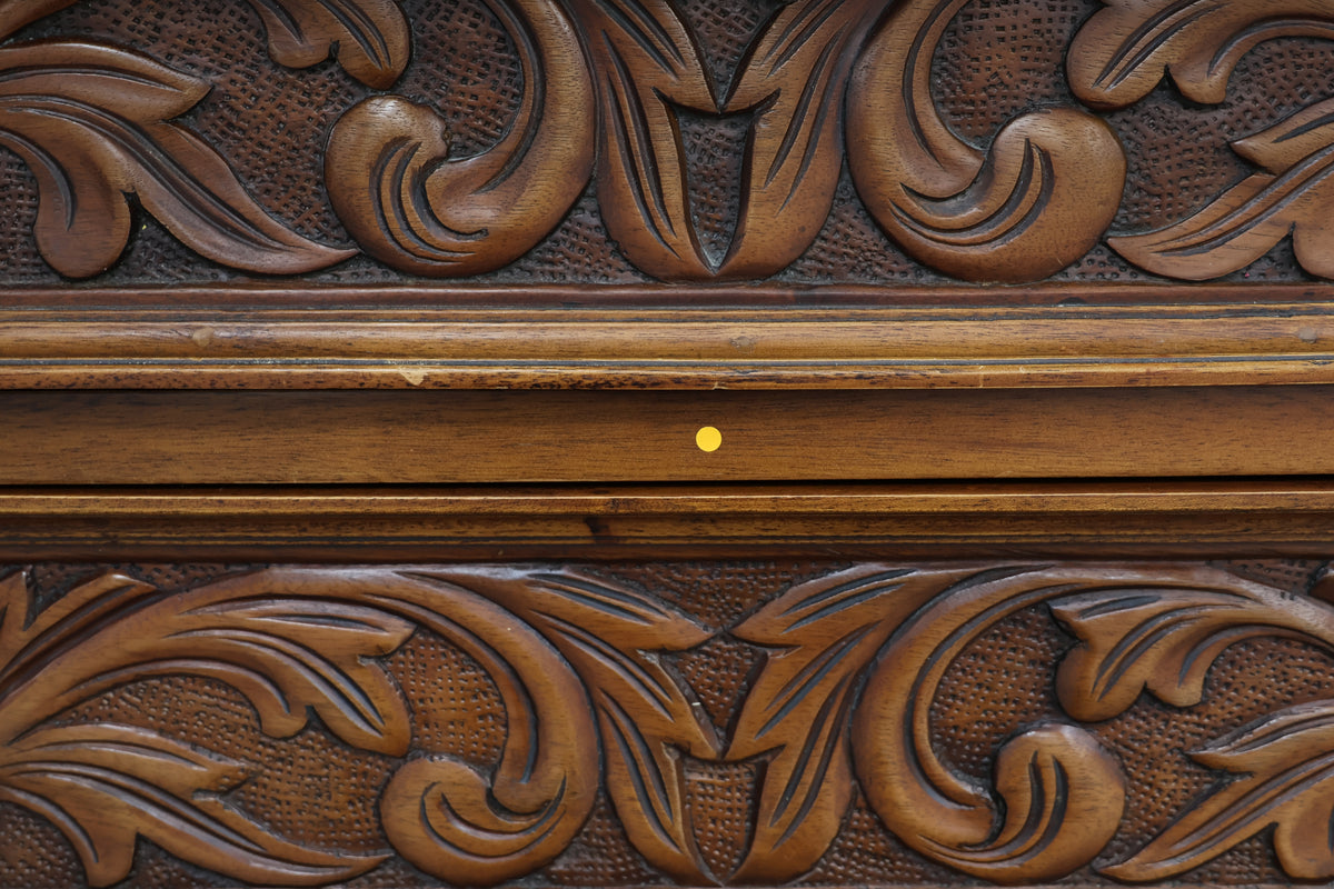 Renaissance Revival - Style Wooden Chest of Drawers