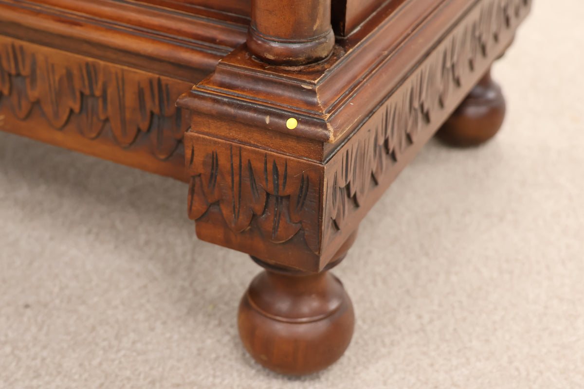 Renaissance Revival - Style Wooden Chest of Drawers