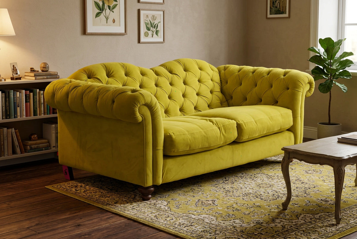 Windsor Velvet Sofa by Joules