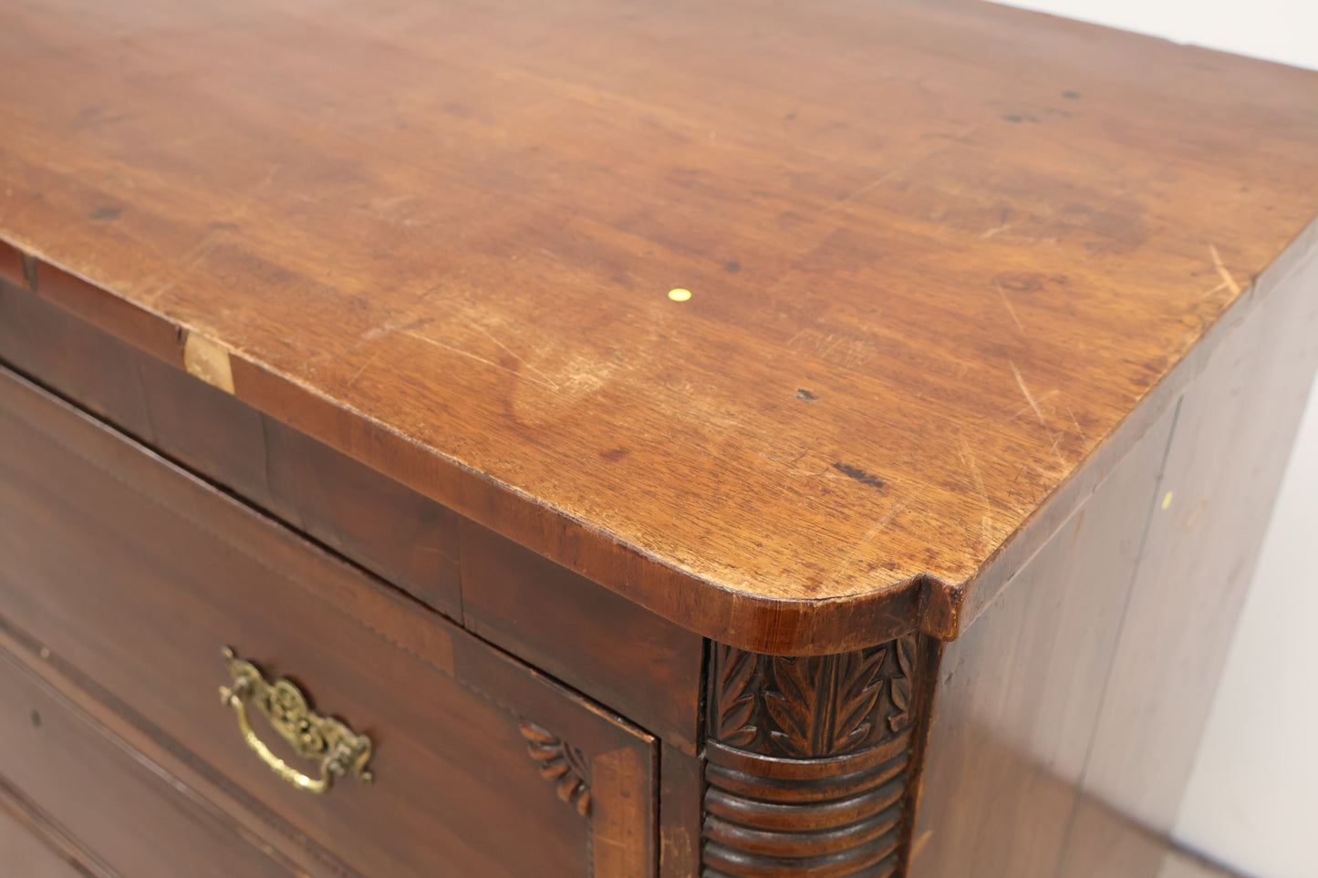 Empire Style Bureau with Chest of Drawers